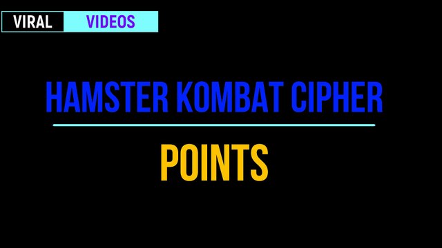 13 August Hamster Kombat Daily Cipher Code Today