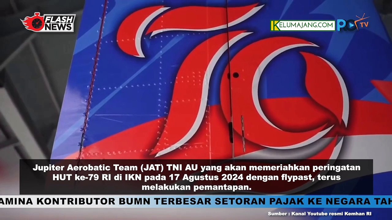 Tiba di IKN Jupiter Aerobatic Team Siap Beraksi di Langit IKN dalam Momen HUT ke 79