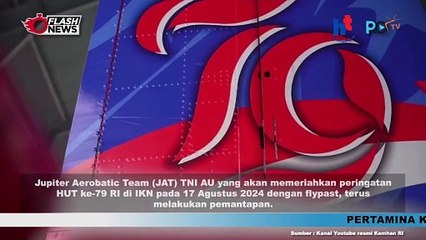 TIba di IKN, Jupiter Aerobatic Team Siap Beraksi di Langit IKN Dalam Momen HUT RI Ke-79