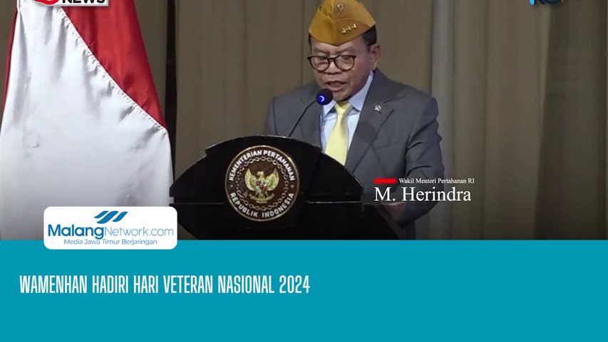 Wamenhan Hadiri Hari Veteran Nasional 2024