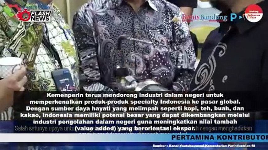 Kemenperin Dorong Industri Kembangkan Produk Specialty Premium Asli Indonesia