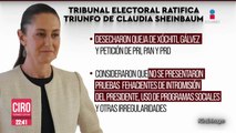 Tribunal Electoral desechó queja de la oposición para anular elección presidencial