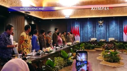 Beda Suasana Sidang Kabinet di Istana Ibu Kota Nusantara dan Jakarta