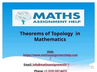 Essential Topology Theorems Every Math Enthusiast Should Know 📚