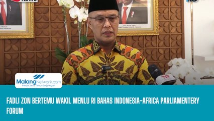 Fadli Zon Bertemu Wakil Menlu RI Bahas Indonesia-Africa Parliamentery Forum