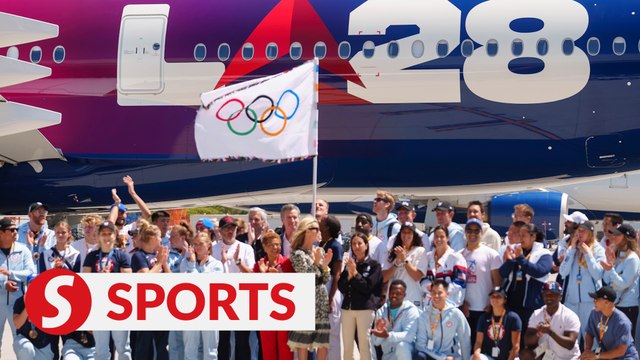 Olympic flag reaches LA, Paris 2024 organisers hailed for huge success