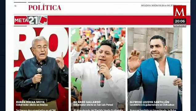 Milenio documenta vínculos de Rocha Moya con 'El Mayo' Zambada y 'El Chapo'