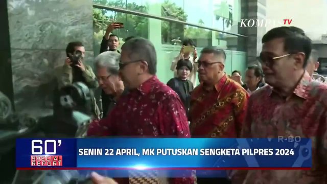 MK Tolak Gugatan Sengketa Pilpres Anies-Cak Imin dan Ganjar-Mahfud| SPECIAL REPORT 21 APRIL 2024