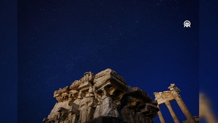 Bergama Akrapolü’nde ‘Perseid meteor yağmuru’ gözlemlendi