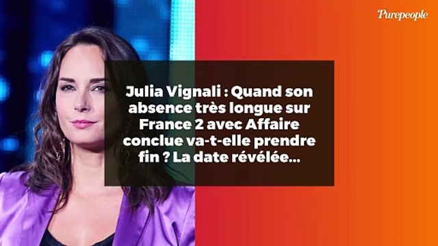 Julia Vignali : Quand son absence très longue sur France 2 avec Affaire conclue va-t-elle prendre fin ? La date révélée...