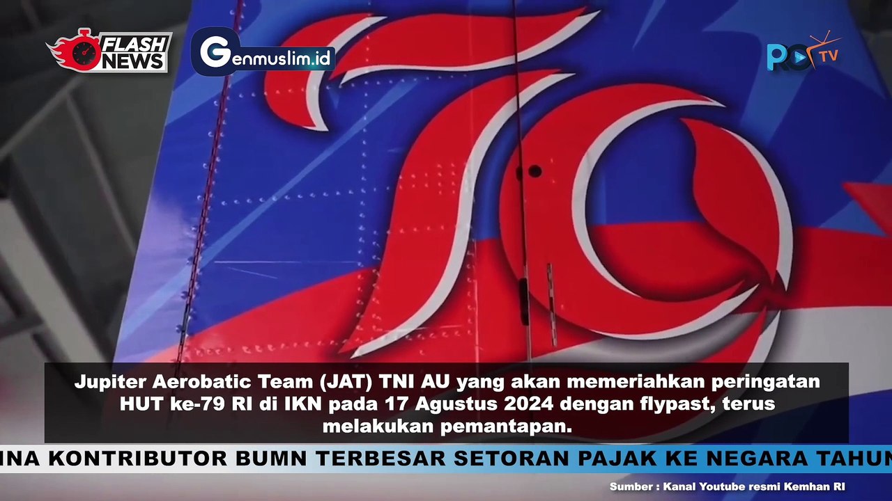 Tiba di IKN, Jupiter Aerobatic Team Siap Beraksi di Langit IKN dalam Momen HUT RI Ke-79