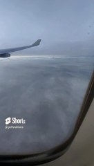 color of sky, fly from saudi Arabia  #shortsyoutube