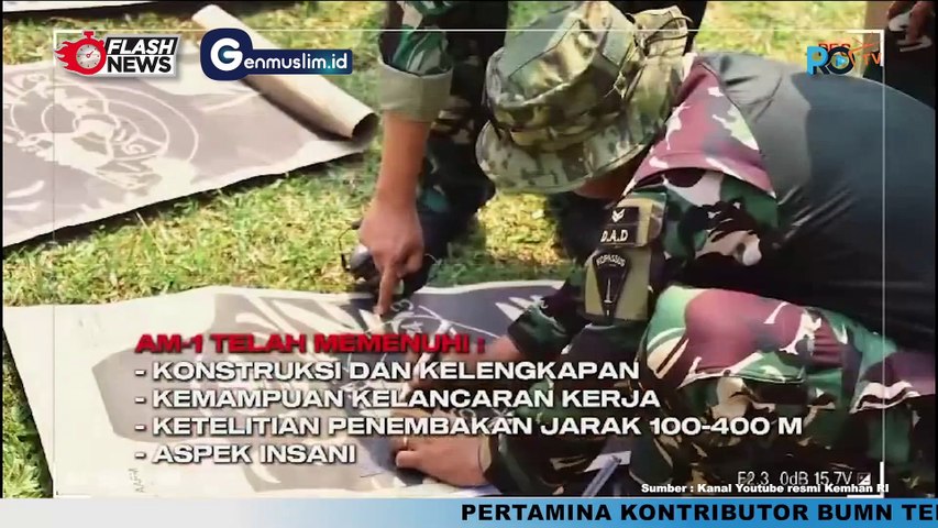 Tim AARM KOPASSUS Lakukan Uji Performa Senjata AM-1 Buatan PT PINDAD