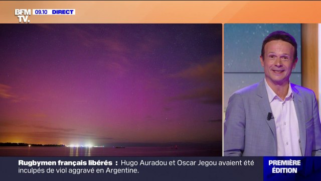 Aurores boréales: ces images impressionnantes observées cette nuit en France dues à une tempête solaire