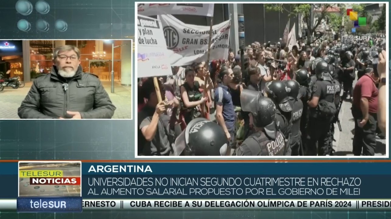 Educadores rechazan la propuesta salarial del Pdte. Javier Milei con paros