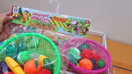 Unboxing and Review of Aditi Toys Vegetable Set Basket for Kids