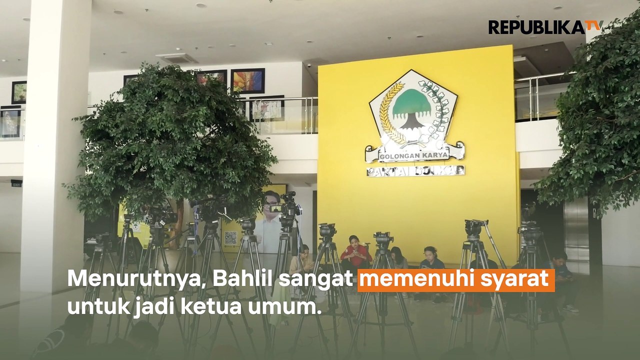 Idrus Marham Sebut Bahlil Penuhi Syarat Jadi Ketum Partai Golkar