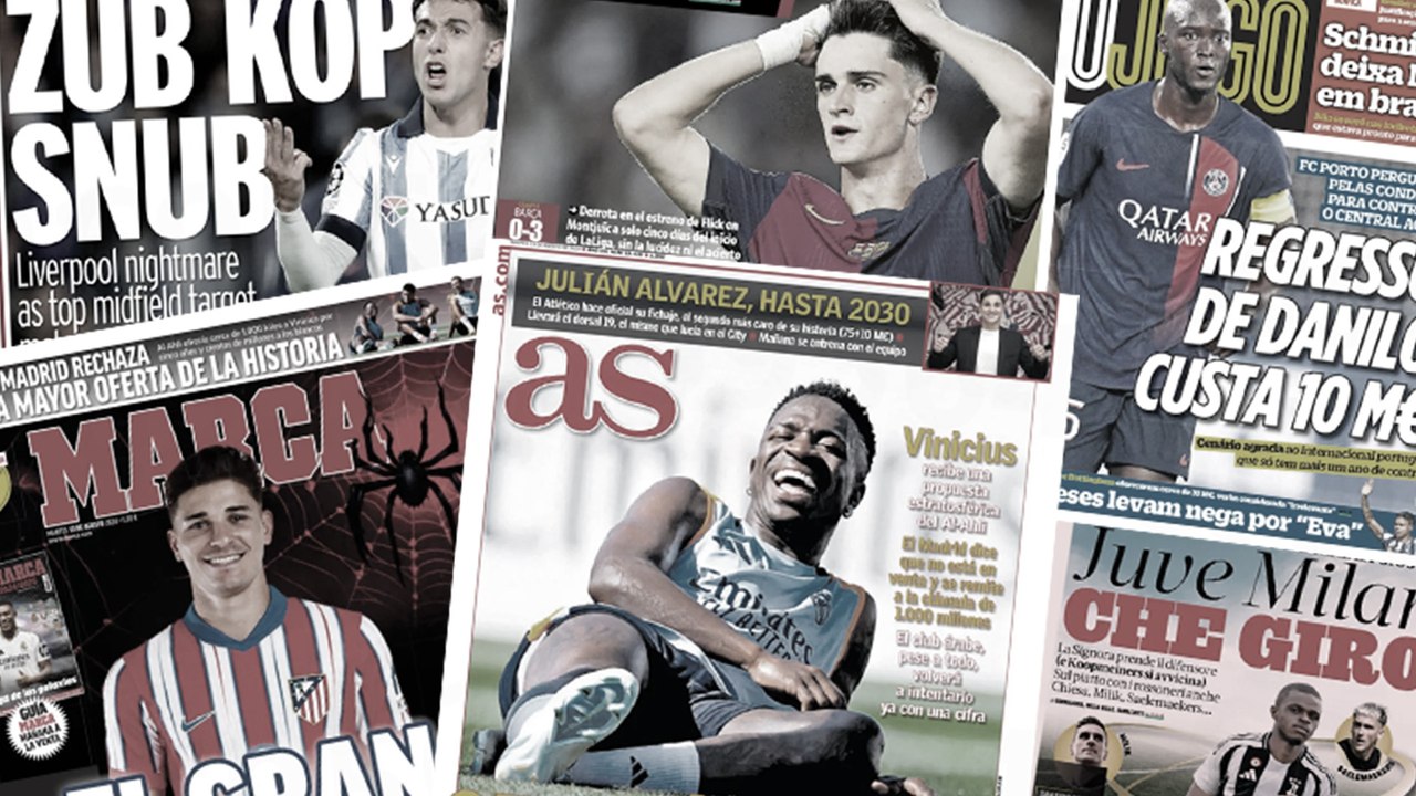 La short-list XXL du Barça pour oublier Nico Williams, le transfert de Julian Alvarez enflamme Madrid