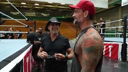 Wwe Shawn Michaels scouts the future of WWE at SummerSlam tryout: SummerSlam Vlog