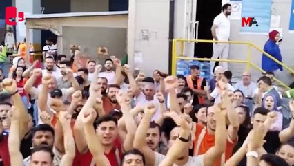 CarrefourSA'da işçilerden dayanışma eylemi