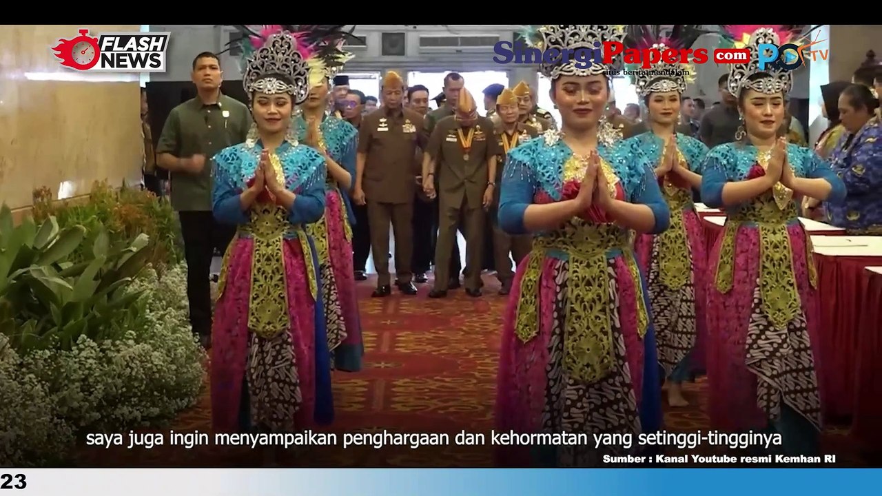 Wamenhan Hadiri Hari Veteran Nasional 2024