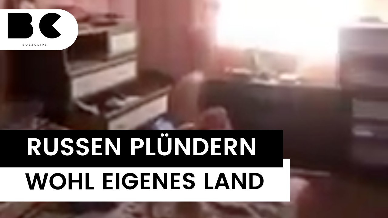Chaos in kursk: russen plündern ihr eigenes land