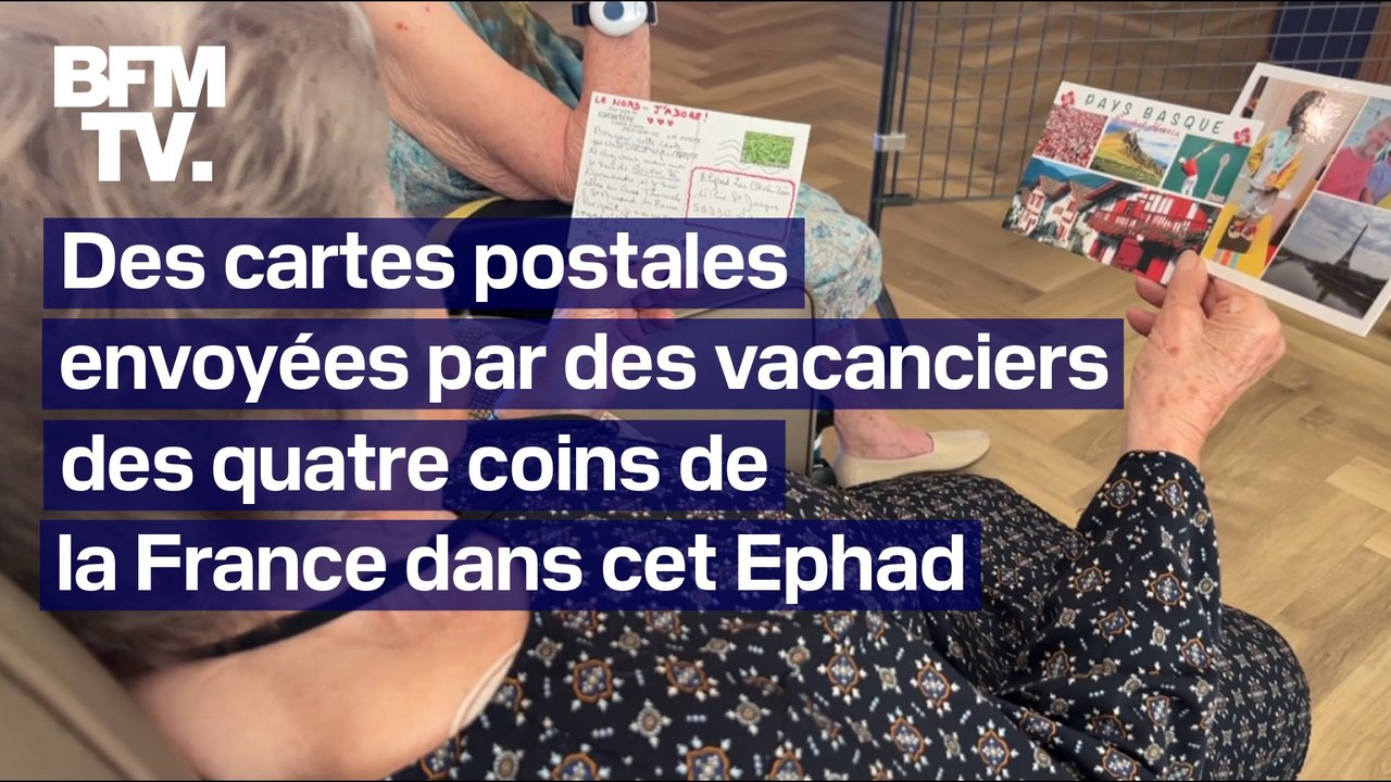 Ces résidents d'un Ephad du Nord reçoivent des cartes postales d'inconnus
