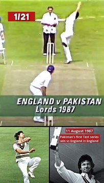 OTD in 1987 Imran khan first test match in england. motivational speach #speech #pti #imrankhanpti #imrankhan #pakvseng #legends #motivational
