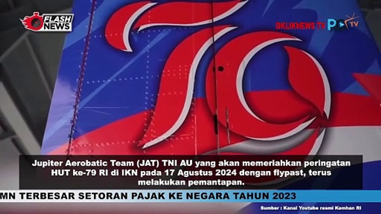 Tiba di IKN, Jupiter Aerobatic Team Siap Beraksi di Langit IKN Dalam Momen HUT RI Ke-79
