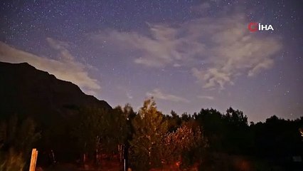 Bitlis’te Perseid meteor yağmuru şöleni