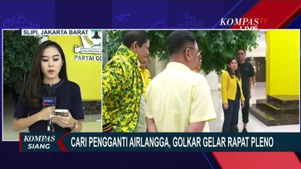 Cari Pengganti Airlangga, Golkar Gelar Rapat Pleno
