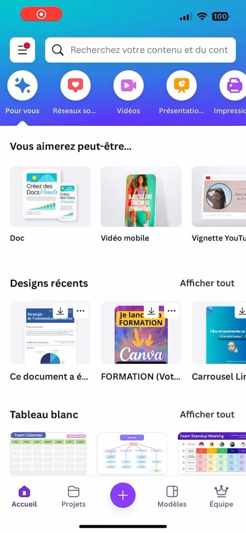 Le nouveau Canva dispo pendant 48h