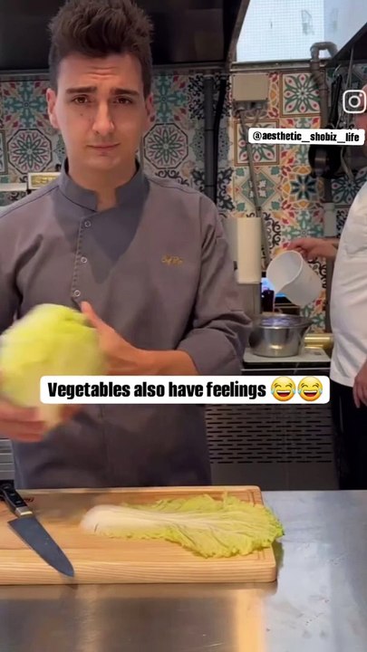 Vegetables have feelings 
