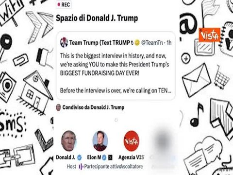 Trump su attentato al comizio in Pennsylvania: Mio primo pensiero a vittime