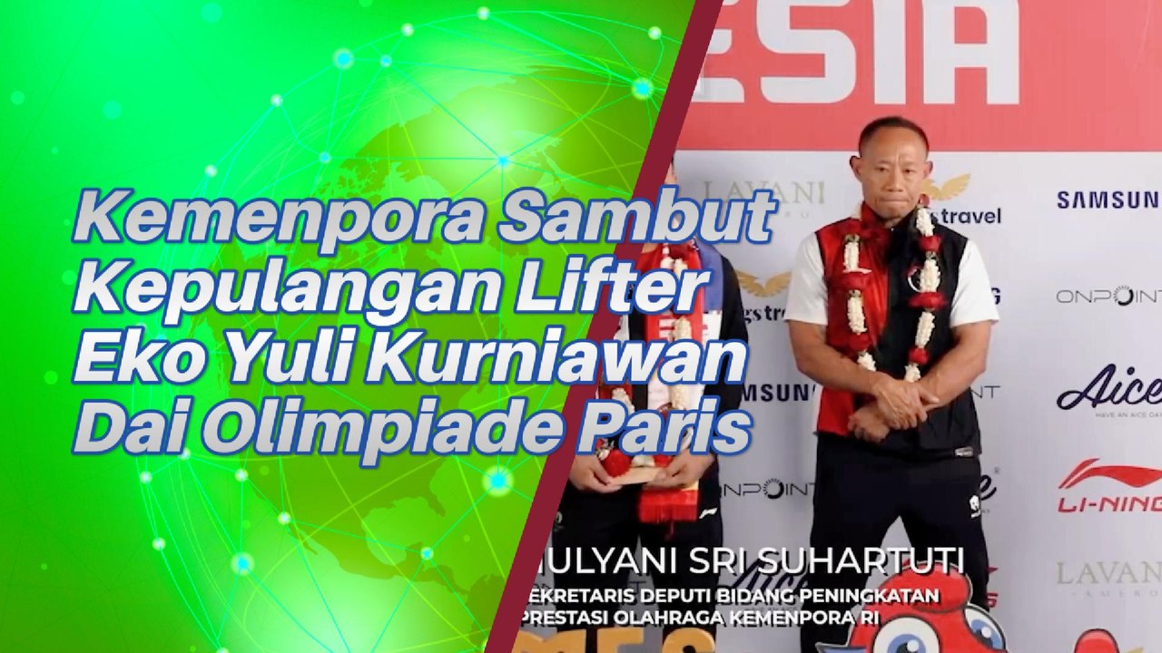 Kemenpora Sambut Kepulangan Lifter Eko Yuli Dari Olimpiade Paris 2024