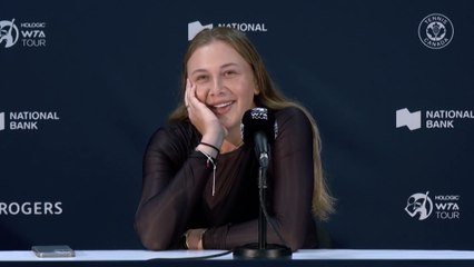 Tennis - Toronto 2024 - Amanda Anisimova : "It's not easy being your own best friend !"