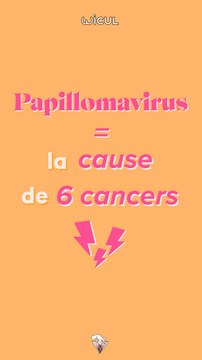 Le papillomavirus, la cause de 6 cancers