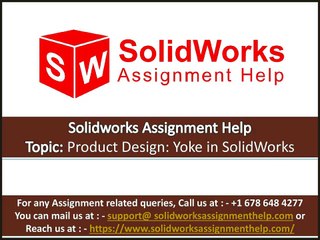 Product Design: Yoke in SolidWorks