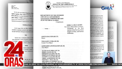 Bamban Mayor Alice Guo, sinibak sa serbisyo ng Ombudsman | 24 Oras