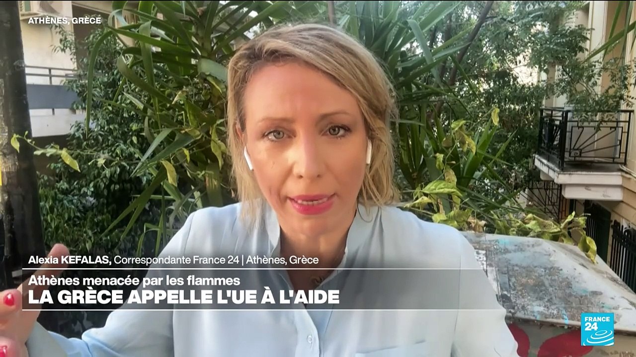 Grèce : troisième jour de lutte contre l'incend...