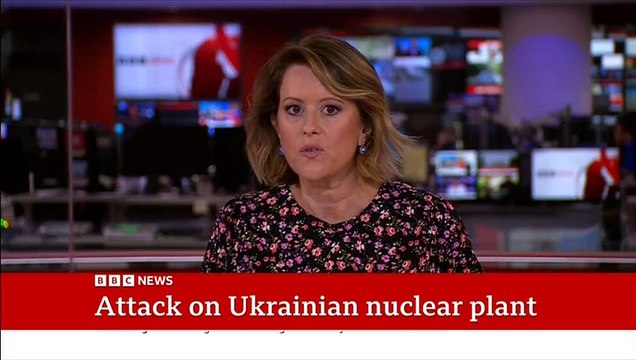Ukraine and Russia trade blame over fire at Zaporizhzhia nuclear plant BBC News