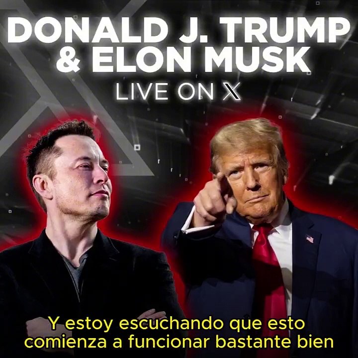 elogio de Donald Musk a Milei con Elon Musk
