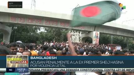 Abren causa penal contra exprimera ministra de Bangladesh