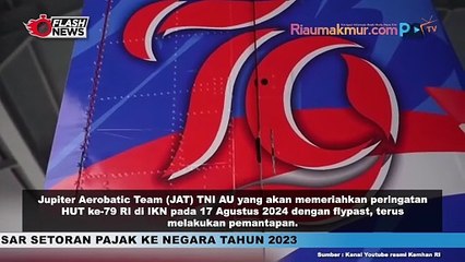 Tiba di IKN, Jupiter Aerobatic Team Siap Beraksi di Langit IKN Dalam Momen HUT RI ke-79