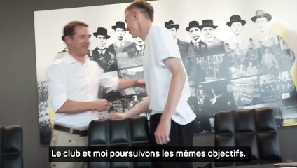 Beier : "Je suis venu pour remporter des titres"