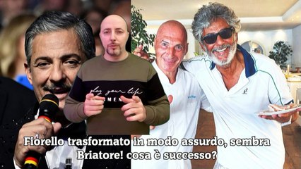 Fiorello trasformato in modo assurdo, sembra Briatore! cosa è successo