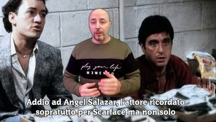 Addio ad Angel Salazar, l'attore ricordato sopratutto per Scarface ma non solo