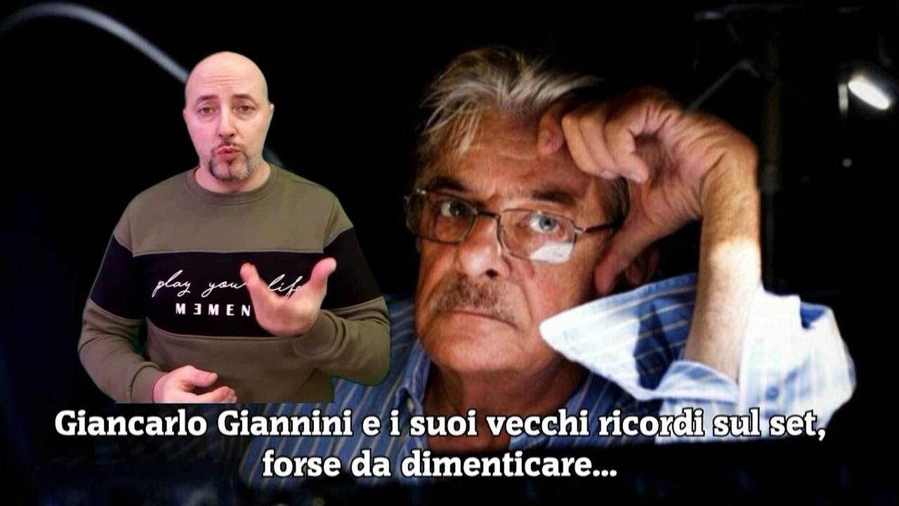 Giancarlo Giannini e i suoi vecchi ricordi sul set, forse da dimenticare...