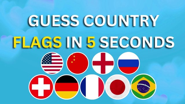 Guess The Flag Quiz | 50 Countries Flag Quiz