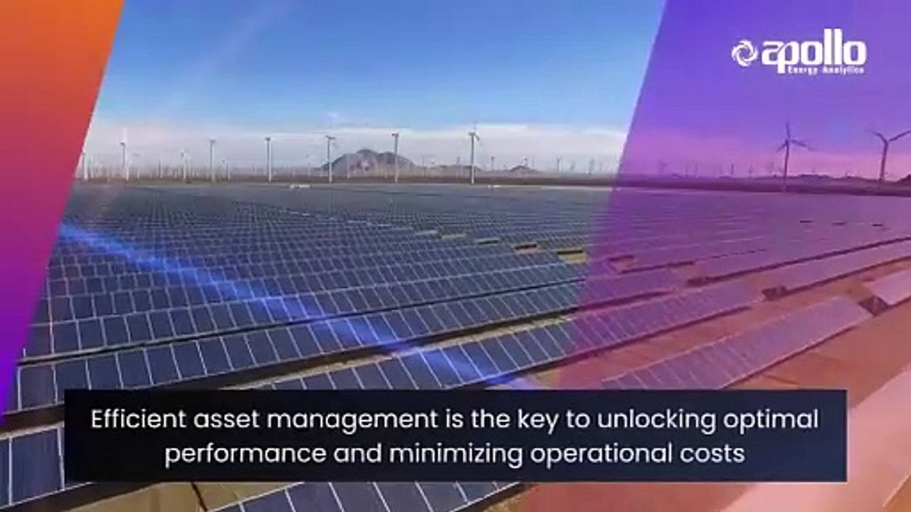 Asset Management Solution - Apollo Energy Analytics